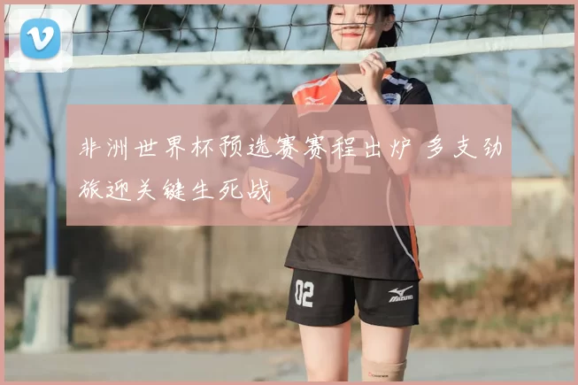 非洲世界杯预选赛赛程出炉 多支劲旅迎关键生死战